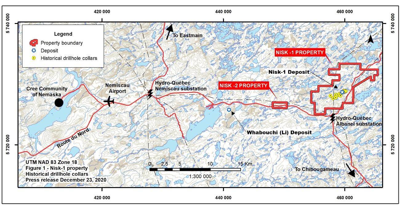 NISK location map